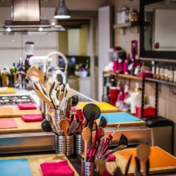 Shooting de l'atelier avec Coline Faulquier, Top Chef 2016