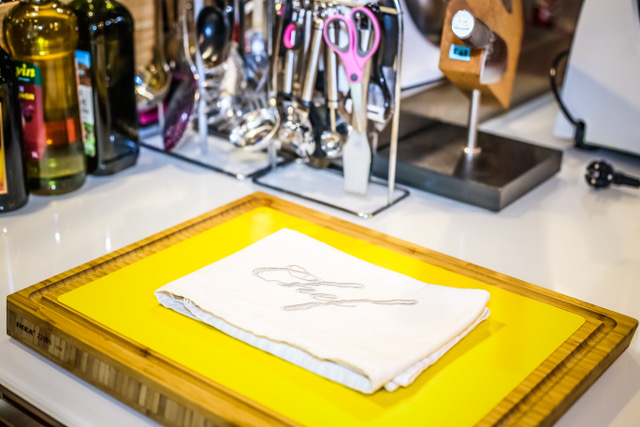 Shooting de l'atelier avec Coline Faulquier, Top Chef 2016