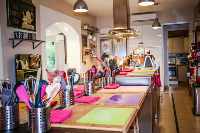 Shooting de l'atelier avec Coline Faulquier, Top Chef 2016