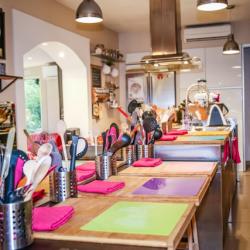 Shooting de l'atelier avec Coline Faulquier, Top Chef 2016