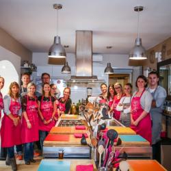 Shooting de l'atelier avec Coline Faulquier, Top Chef 2016