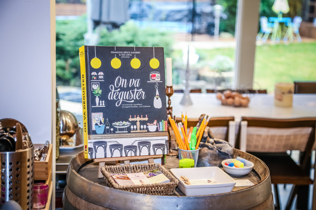 Shooting de l'atelier avec Coline Faulquier, Top Chef 2016