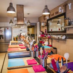 Shooting de l'atelier avec Coline Faulquier, Top Chef 2016