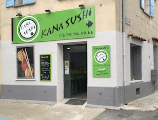 Facade exterieur kana sushi