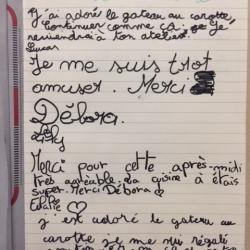 Photos souvenirs des ateliers...