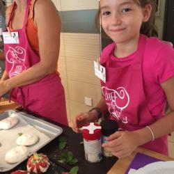 Cours Enfants, Roulé Lemon Curd, Pavlova et sablé breton