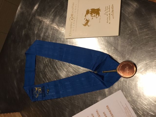 Intronisation aux Disciples d'Escoffier