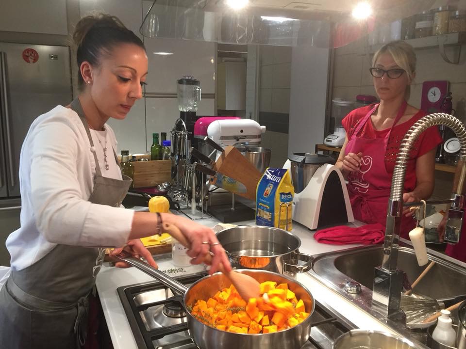 Shooting de l'atelier avec Coline Faulquier, Top Chef 2016