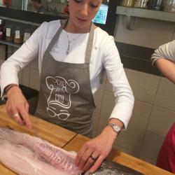 Shooting de l'atelier avec Coline Faulquier, Top Chef 2016