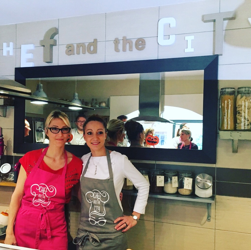 Shooting de l'atelier avec Coline Faulquier, Top Chef 2016