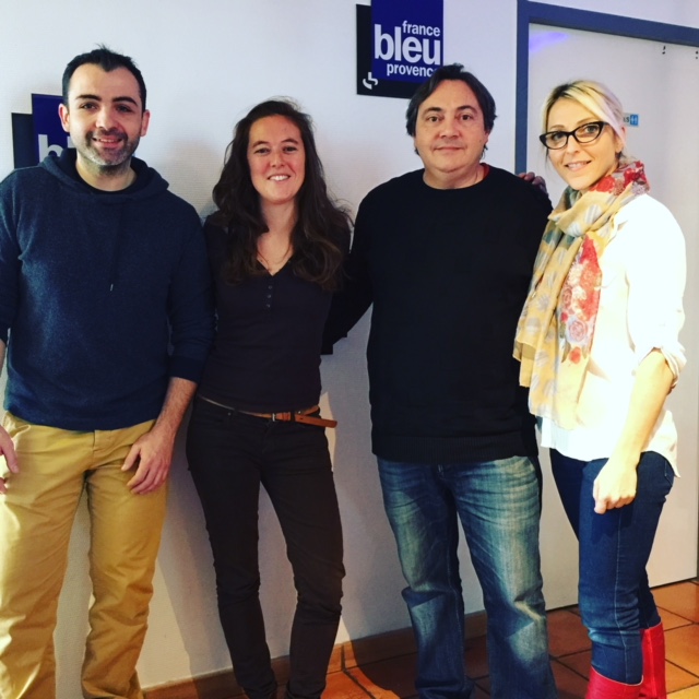 Passage sur France Bleu Provence avec Melanie Masson pour le Téléthon des Chefs