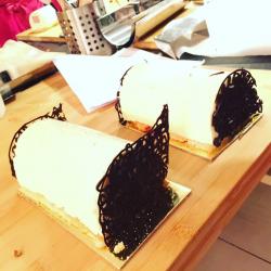 Atelier Bûche de Noël version 2017 avec le Chef Loïc Langry