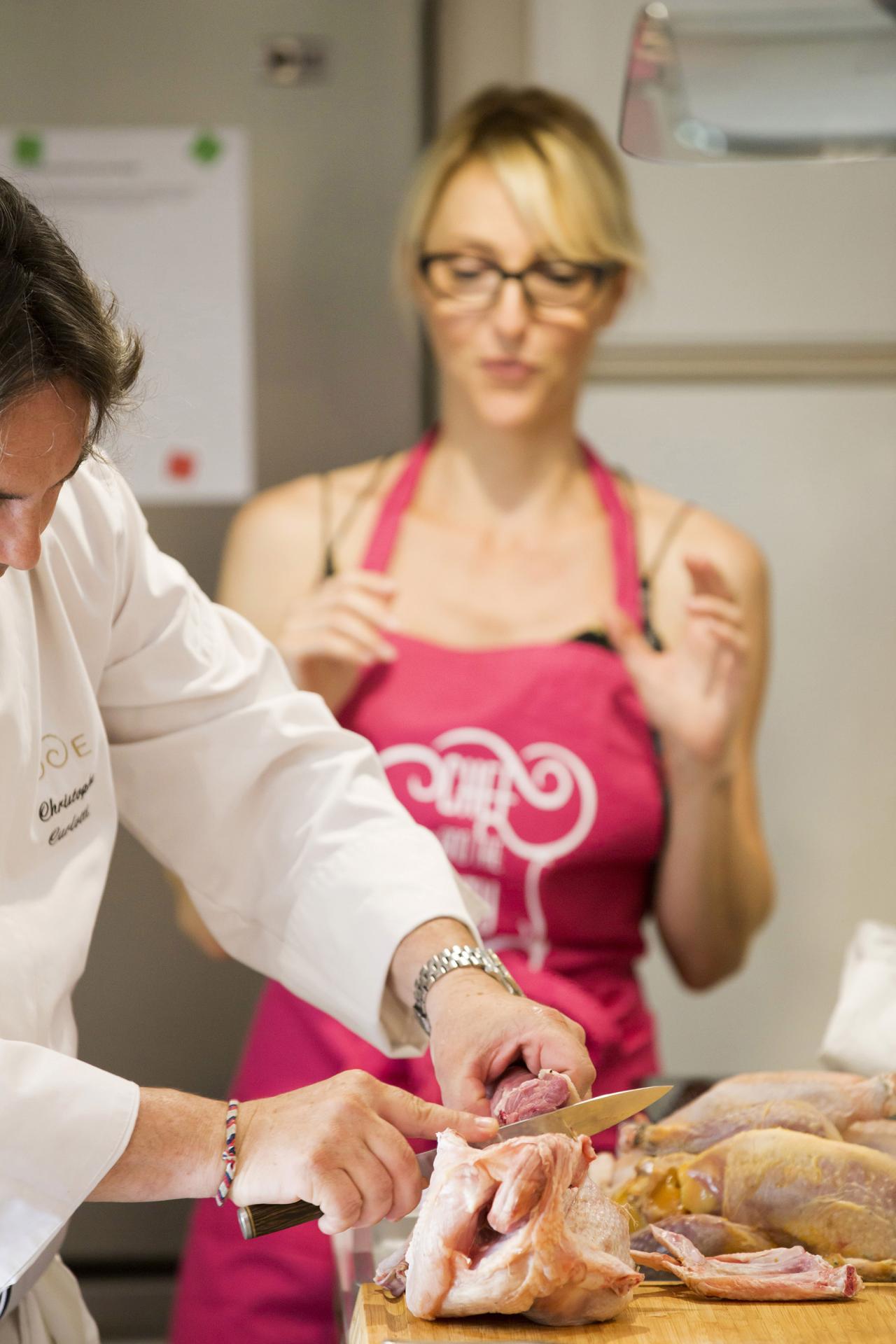 Shooting de l'atelier du 03/07/17 - Chef Christophe Carlotti - Volaille Objectif Zéro Déchet
