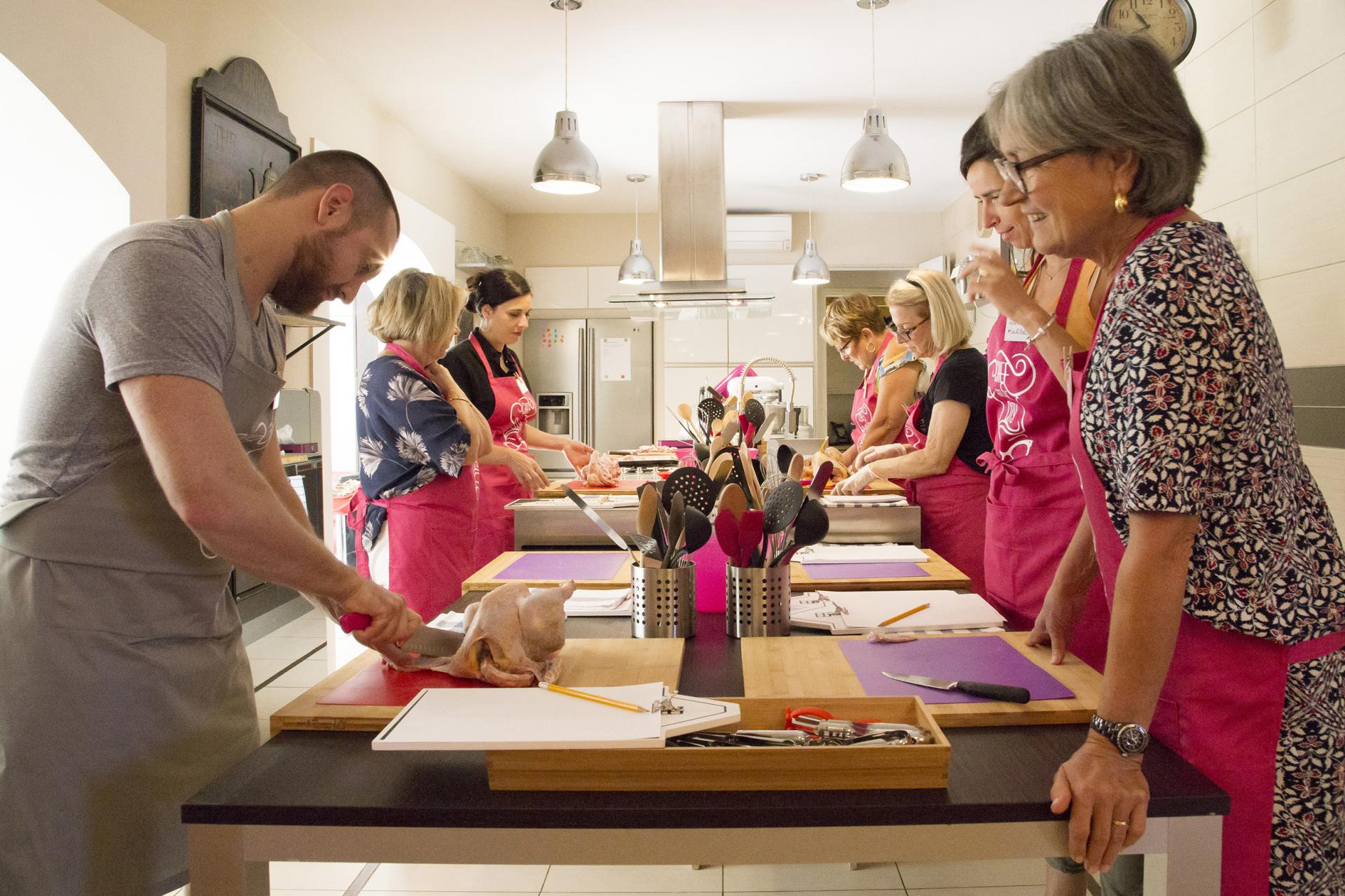 Shooting de l'atelier du 03/07/17 - Chef Christophe Carlotti - Volaille Objectif Zéro Déchet