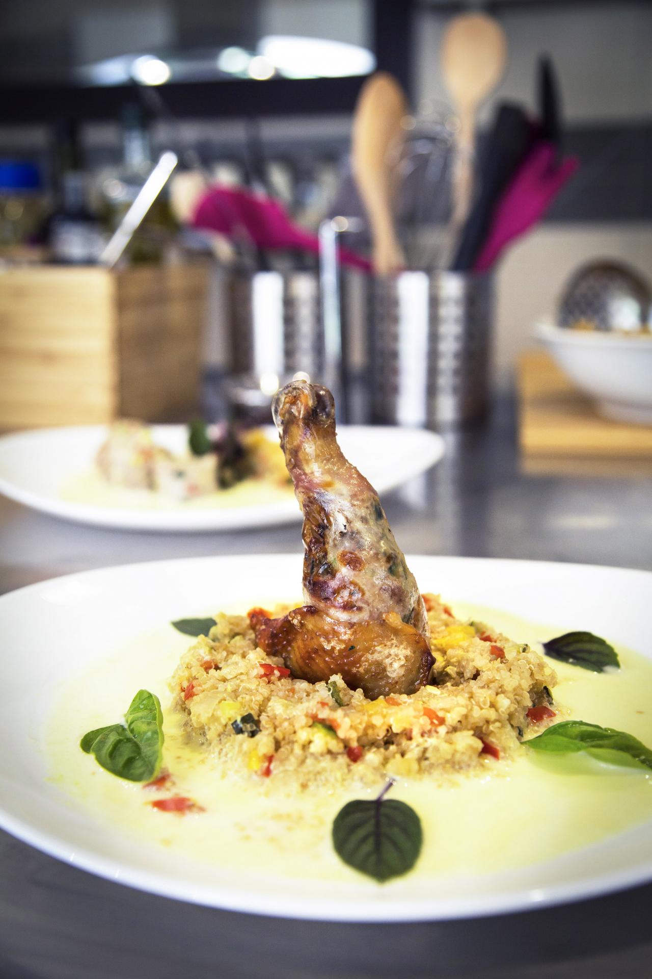 Shooting de l'atelier du 03/07/17 - Chef Christophe Carlotti - Volaille Objectif Zéro Déchet